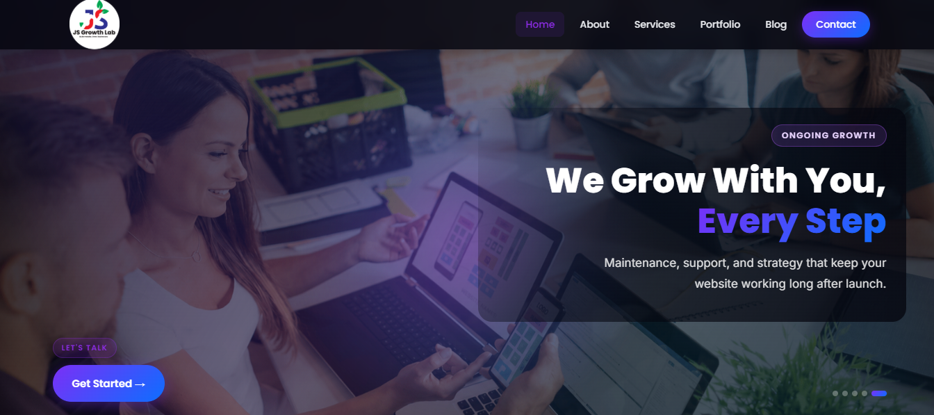 JS GrowthLab Website